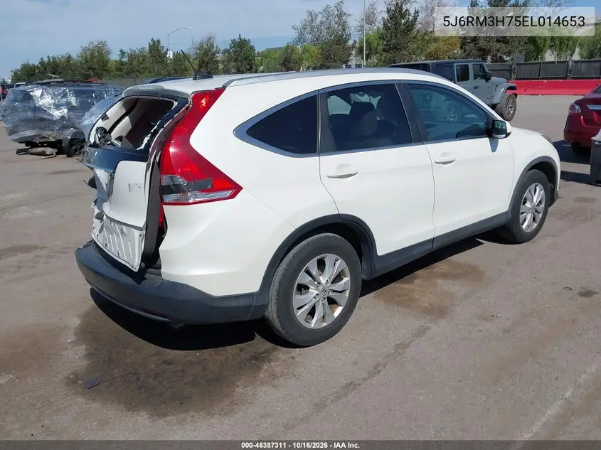 2014 HONDA CR-V VIN 5J6RM3H75EL014653 — фото 4