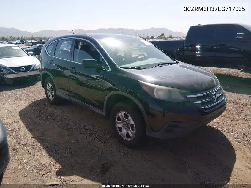 HONDA CR-V 2014, VIN 3CZRM3H37EG717035
