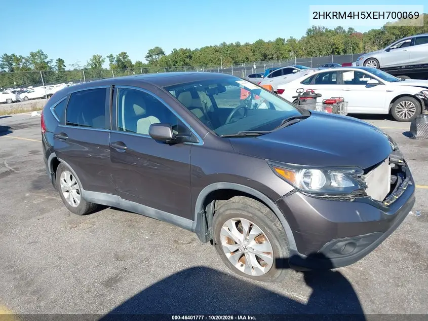 HONDA CR-V 2014, VIN 2HKRM4H5XEH700069