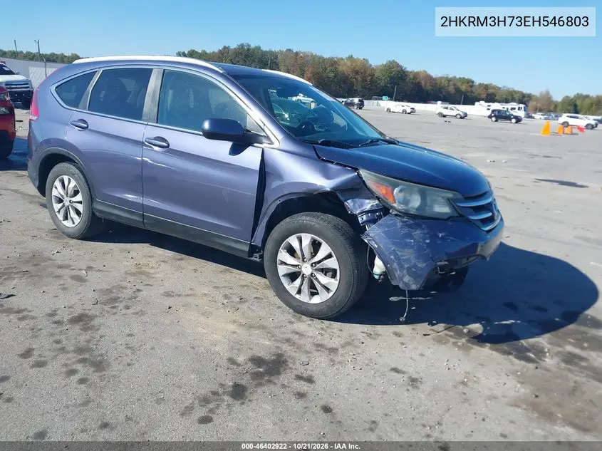 HONDA CR-V 2014, VIN 2HKRM3H73EH546803