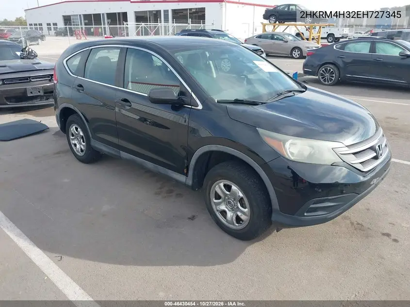 HONDA CR-V 2014, VIN 2HKRM4H32EH727345