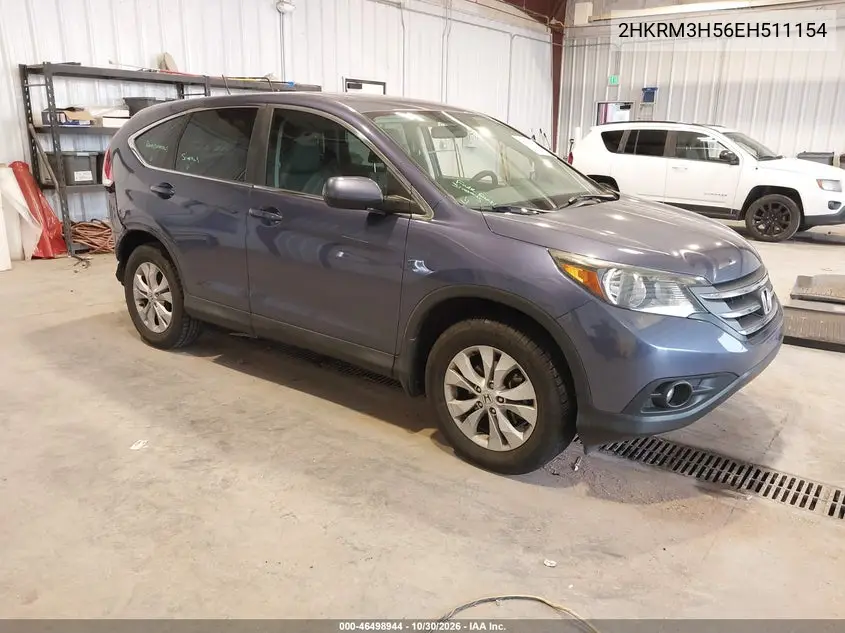 HONDA CR-V 2014, VIN 2HKRM3H56EH511154