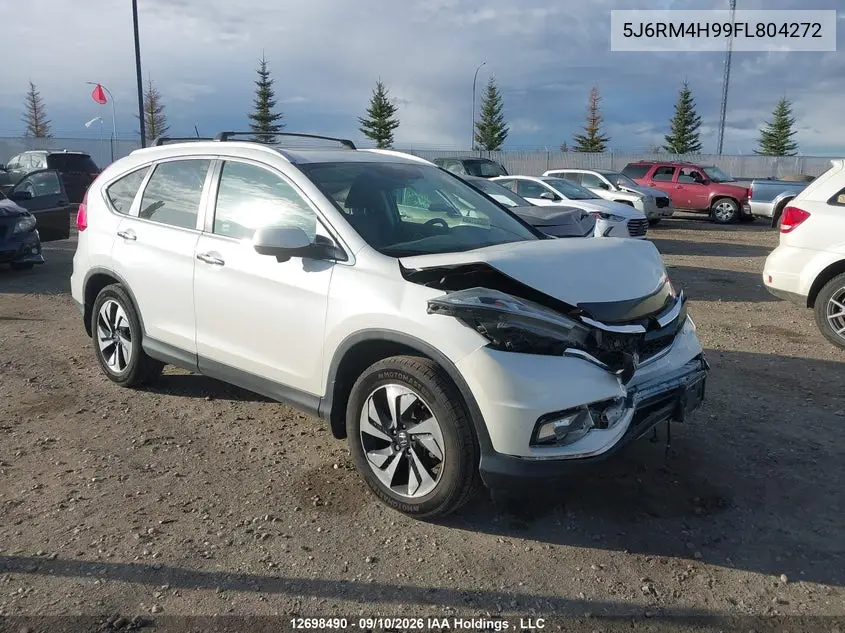 HONDA CR-V 2015, VIN 5J6RM4H99FL804272