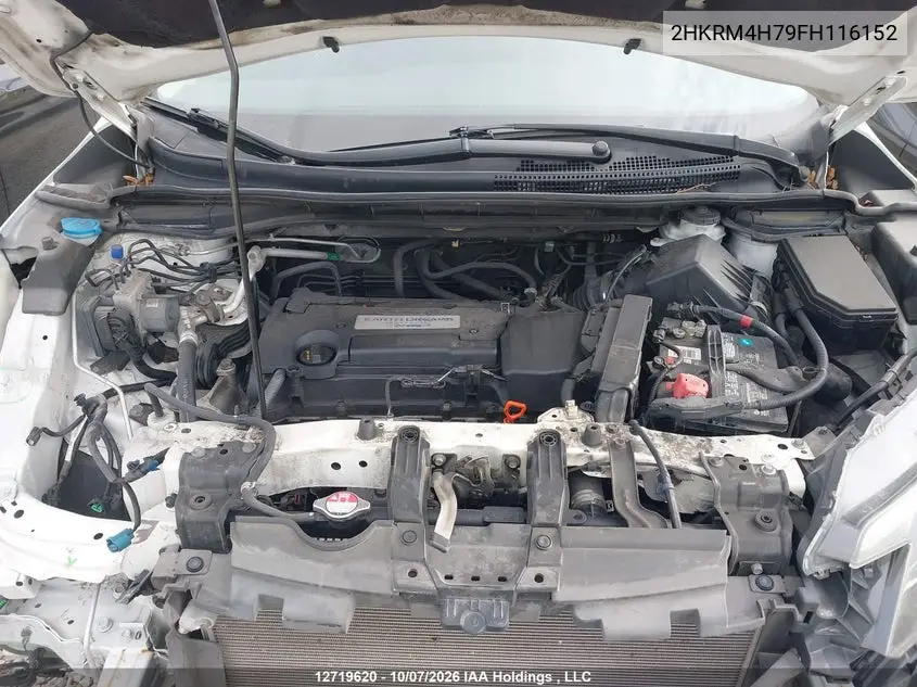 2015 HONDA CR-V VIN 2HKRM4H79FH116152 — фото 10