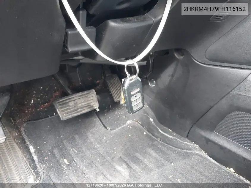 2015 HONDA CR-V VIN 2HKRM4H79FH116152 — фото 11