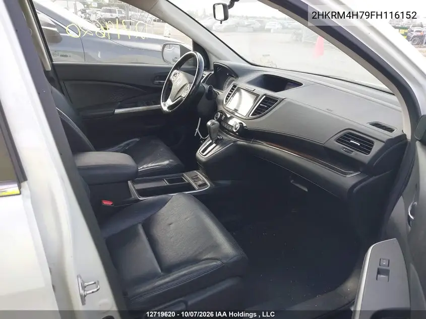 2015 HONDA CR-V VIN 2HKRM4H79FH116152 — фото 5