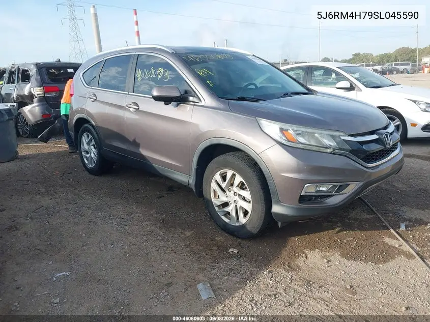 HONDA CR-V 2015, VIN 5J6RM4H79FL045590