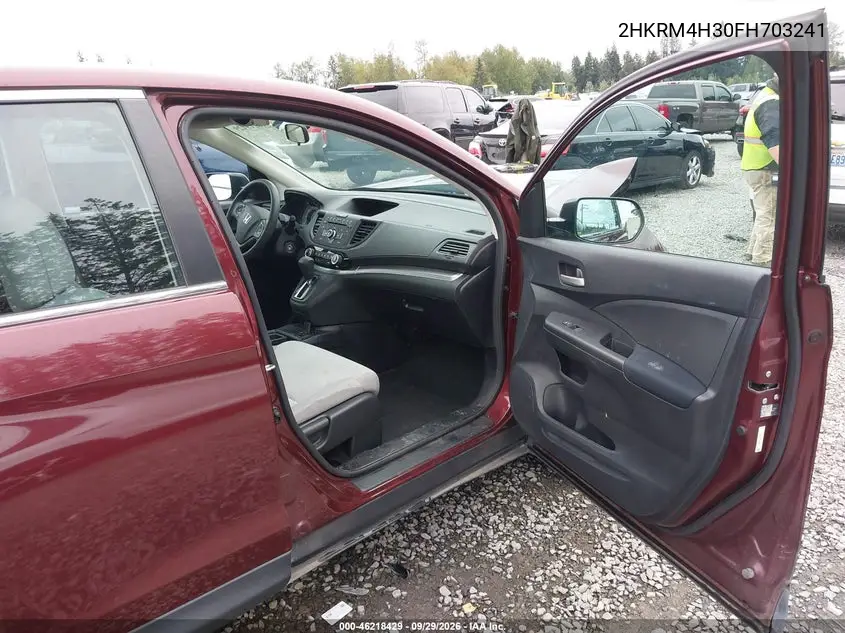 2015 HONDA CR-V VIN 2HKRM4H30FH703241 — фото 5