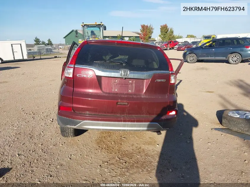 2015 HONDA CR-V VIN 2HKRM4H79FH623794 — фото 15
