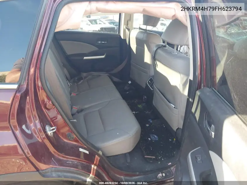 2015 HONDA CR-V VIN 2HKRM4H79FH623794 — фото 8