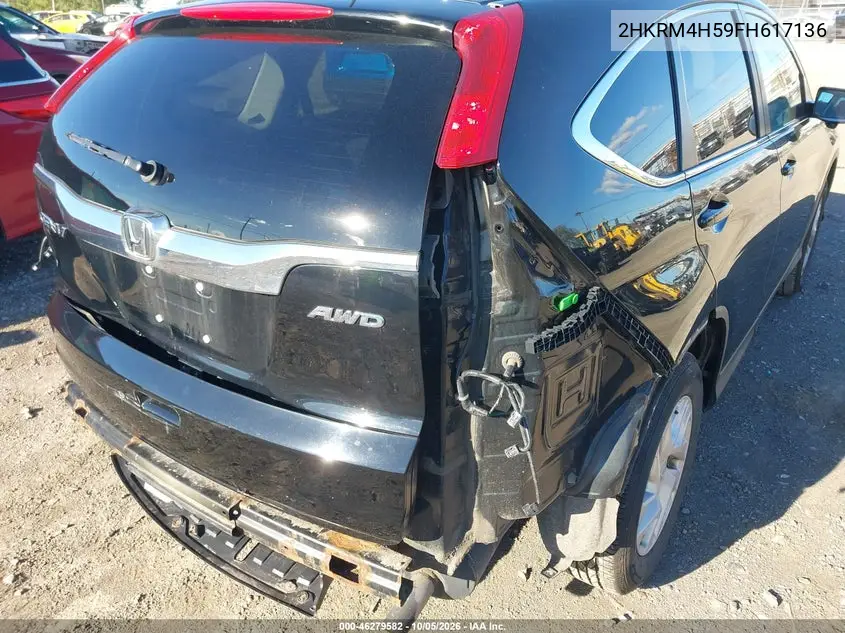 2015 HONDA CR-V VIN 2HKRM4H59FH617136 — фото 12