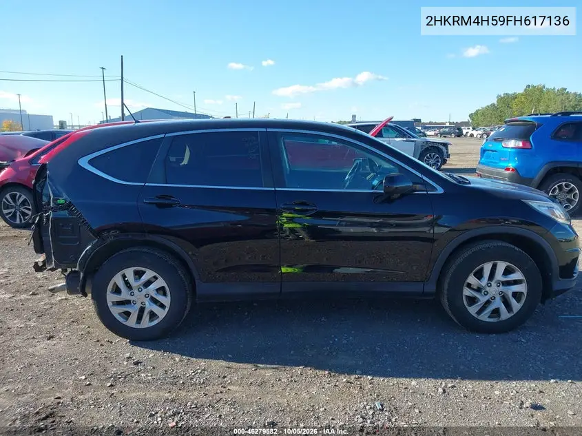 2015 HONDA CR-V VIN 2HKRM4H59FH617136 — фото 14
