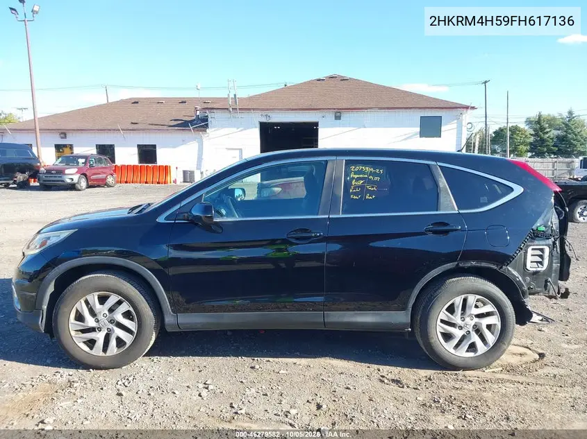 2015 HONDA CR-V VIN 2HKRM4H59FH617136 — фото 15