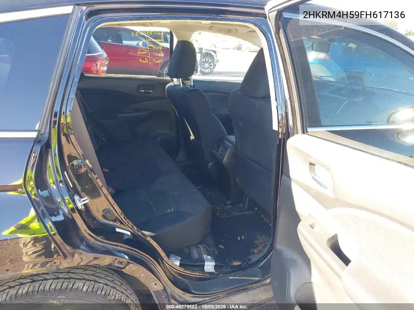 2015 HONDA CR-V VIN 2HKRM4H59FH617136 — фото 8
