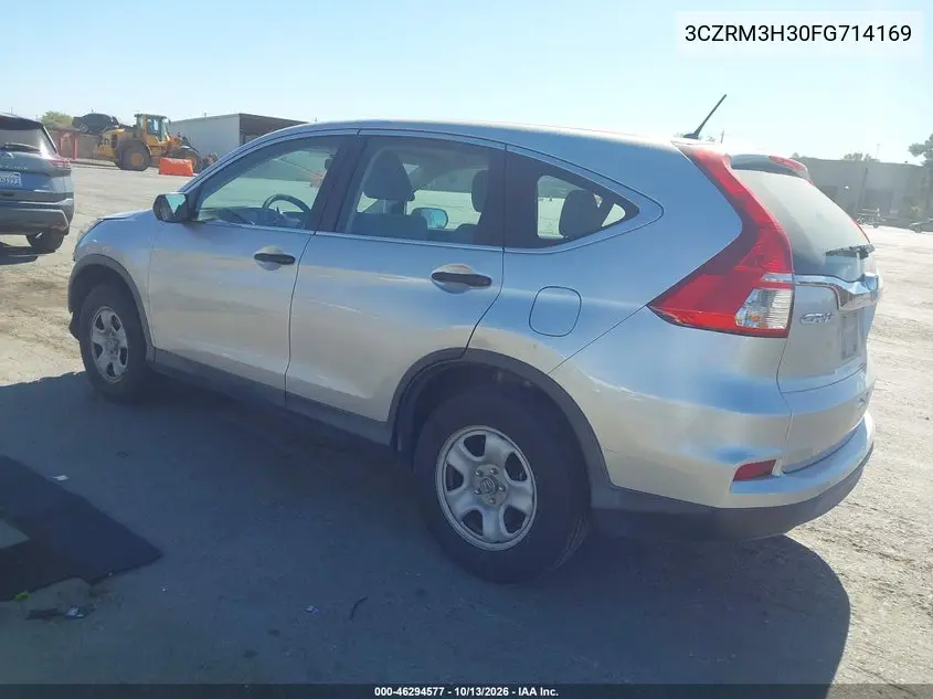 HONDA CR-V 2015, VIN 3CZRM3H30FG714169