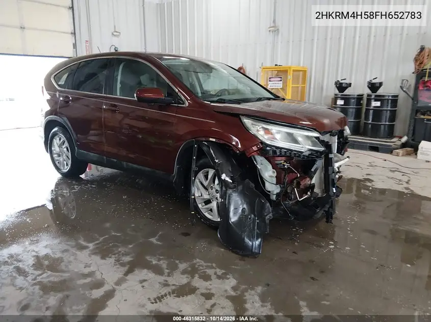 HONDA CR-V 2015, VIN 2HKRM4H58FH652783