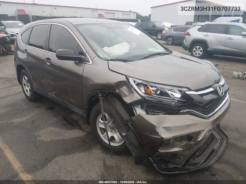 HONDA CR-V 2015, VIN 3CZRM3H31FG707733