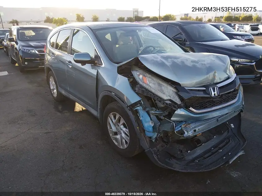 HONDA CR-V 2015, VIN 2HKRM3H53FH515275