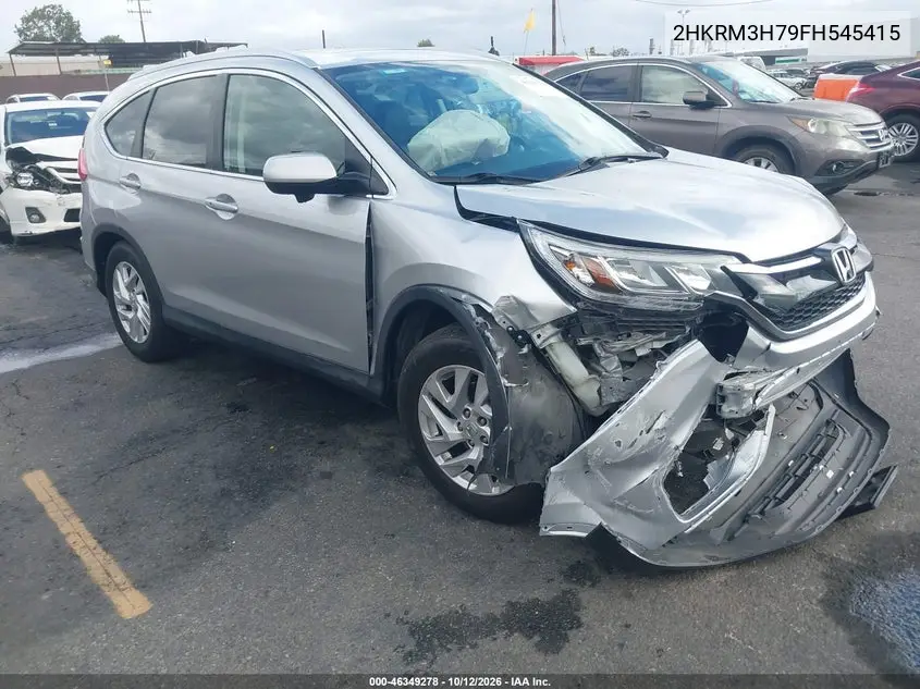 HONDA CR-V 2015, VIN 2HKRM3H79FH545415