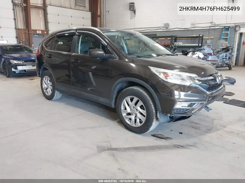HONDA CR-V 2015, VIN 2HKRM4H76FH625499