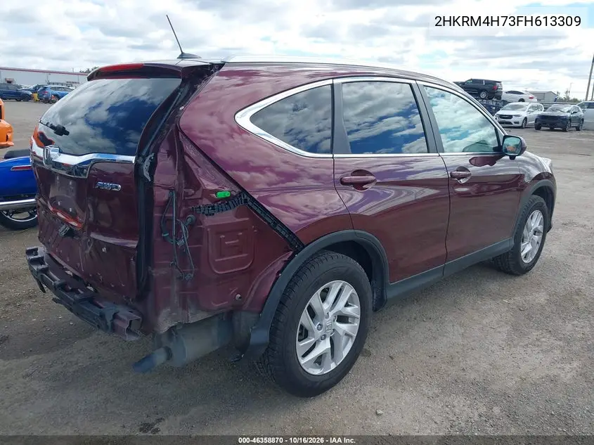 2015 HONDA CR-V VIN 2HKRM4H73FH613309 — фото 4