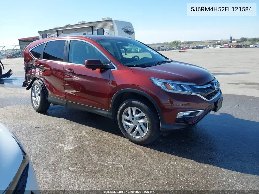HONDA CR-V 2015, VIN 5J6RM4H52FL121584