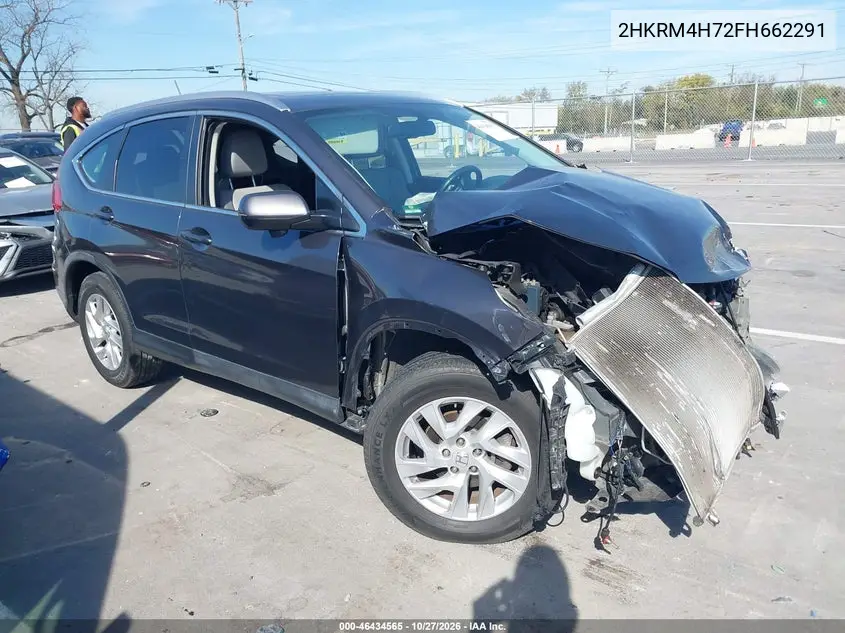 HONDA CR-V 2015, VIN 2HKRM4H72FH662291