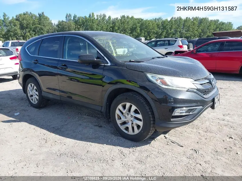 HONDA CR-V 2016, VIN 2HKRM4H59GH131587