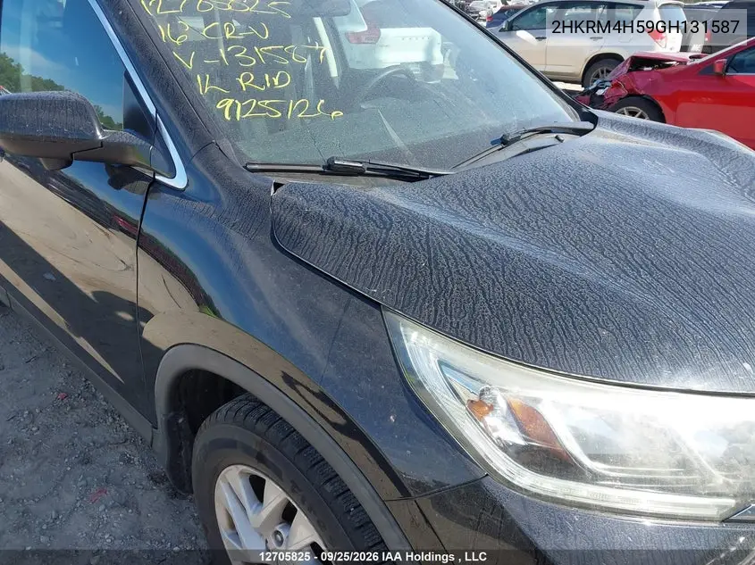 2016 HONDA CR-V VIN 2HKRM4H59GH131587 — фото 19
