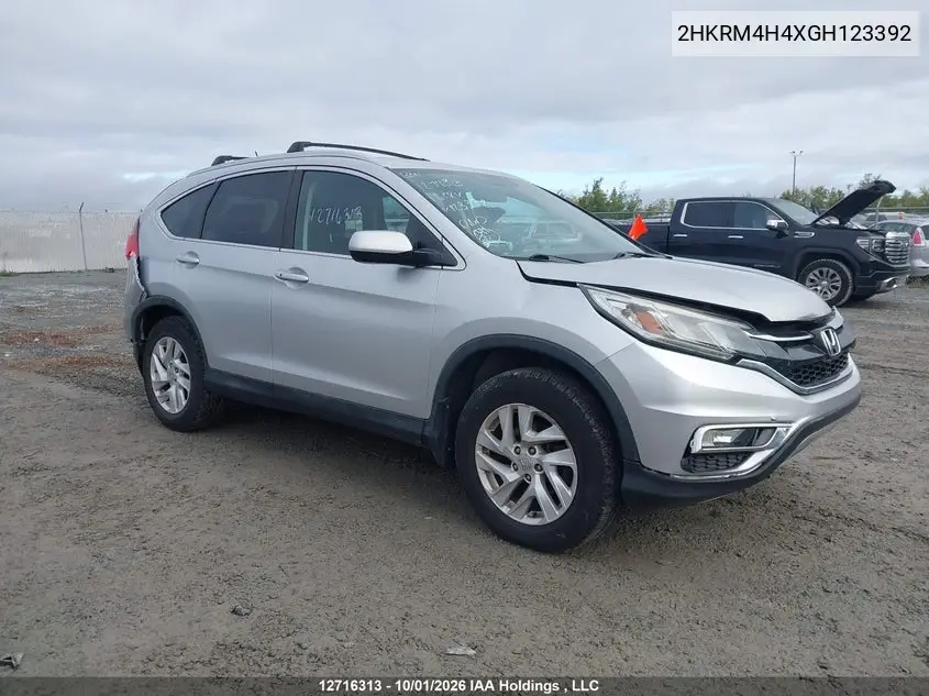 HONDA CR-V 2016, VIN 2HKRM4H4XGH123392