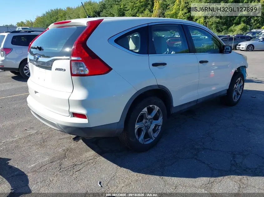 2016 HONDA CR-V VIN 5J6RM4H32GL127899 — фото 4