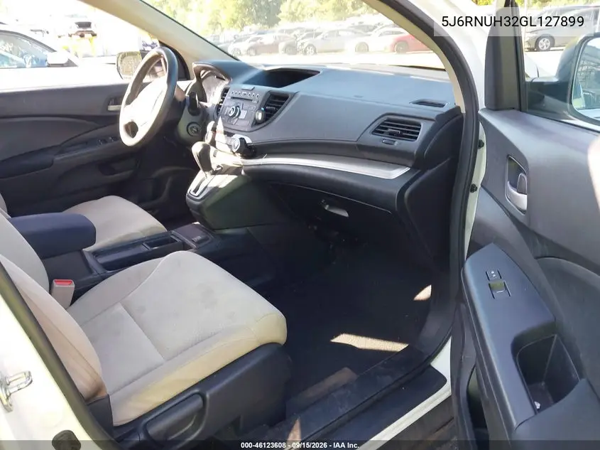 2016 HONDA CR-V VIN 5J6RM4H32GL127899 — фото 5