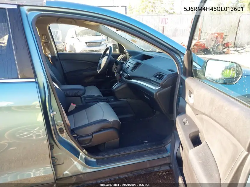2016 HONDA CR-V VIN 5J6RM4H45GL013601 — фото 5