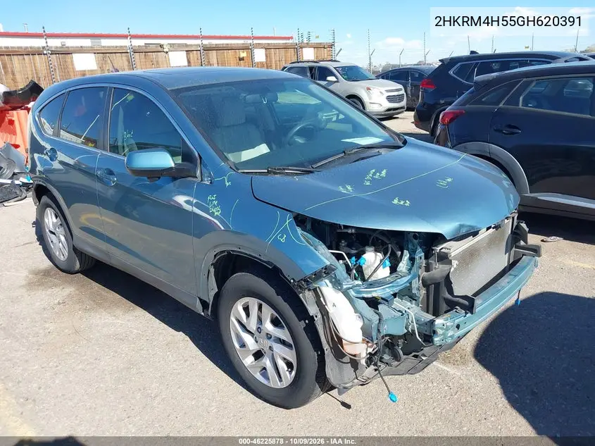 HONDA CR-V 2016, VIN 2HKRM4H55GH620391