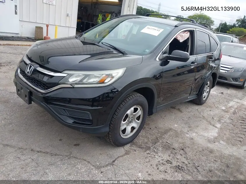 2016 HONDA CR-V VIN 5J6RM4H32GL133900 — фото 2