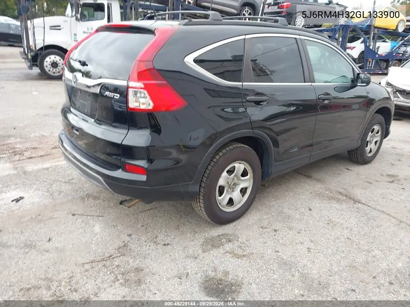 2016 HONDA CR-V VIN 5J6RM4H32GL133900 — фото 4