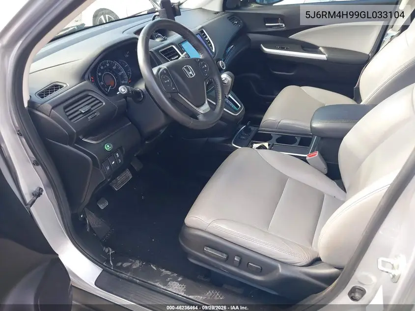 2016 HONDA CR-V VIN 5J6RM4H99GL033104 — фото 5