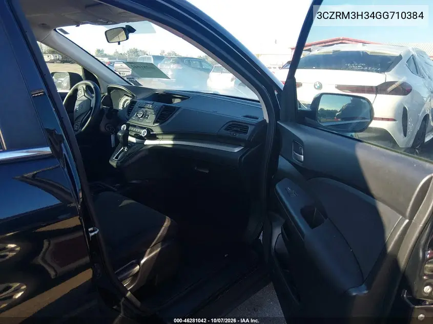 2016 HONDA CR-V VIN 3CZRM3H34GG710384 — фото 5