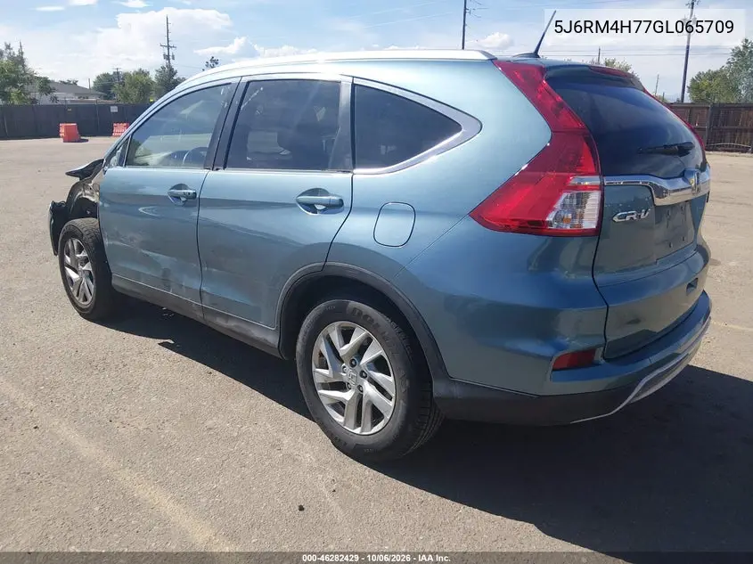 2016 HONDA CR-V VIN 5J6RM4H77GL065709 — фото 3