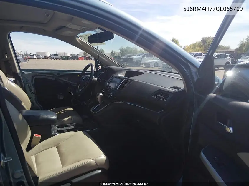 2016 HONDA CR-V VIN 5J6RM4H77GL065709 — фото 5