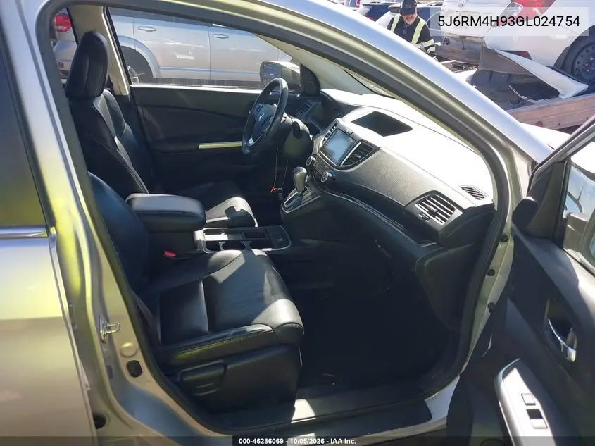 2016 HONDA CR-V VIN 5J6RM4H93GL024754 — фото 5