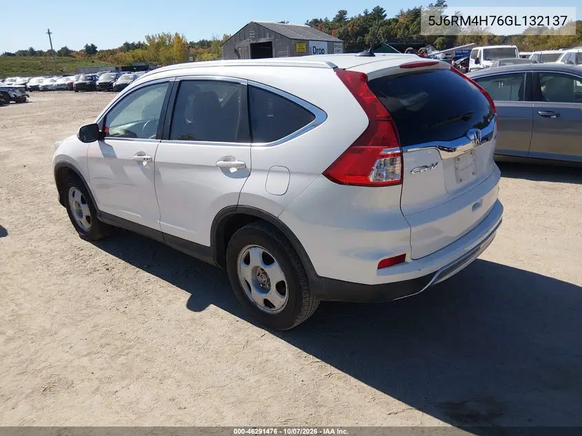 2016 HONDA CR-V VIN 5J6RM4H76GL132137 — фото 3