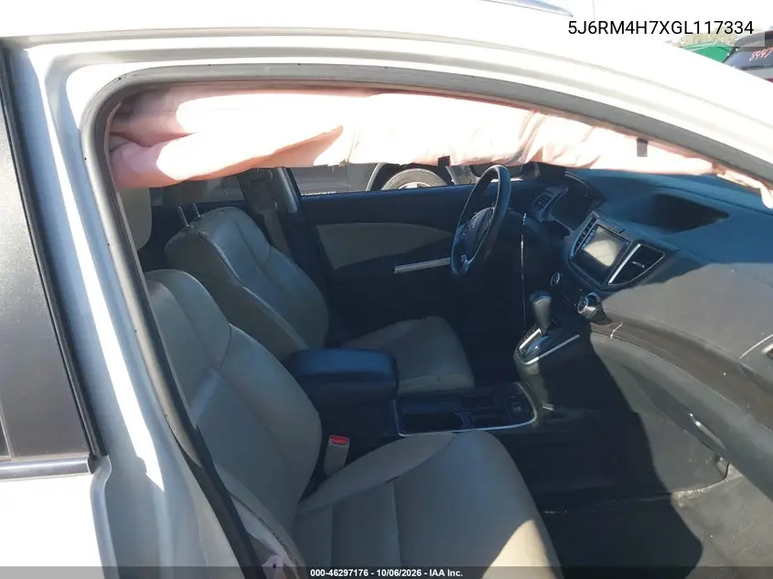 2016 HONDA CR-V VIN 5J6RM4H7XGL117334 — фото 5