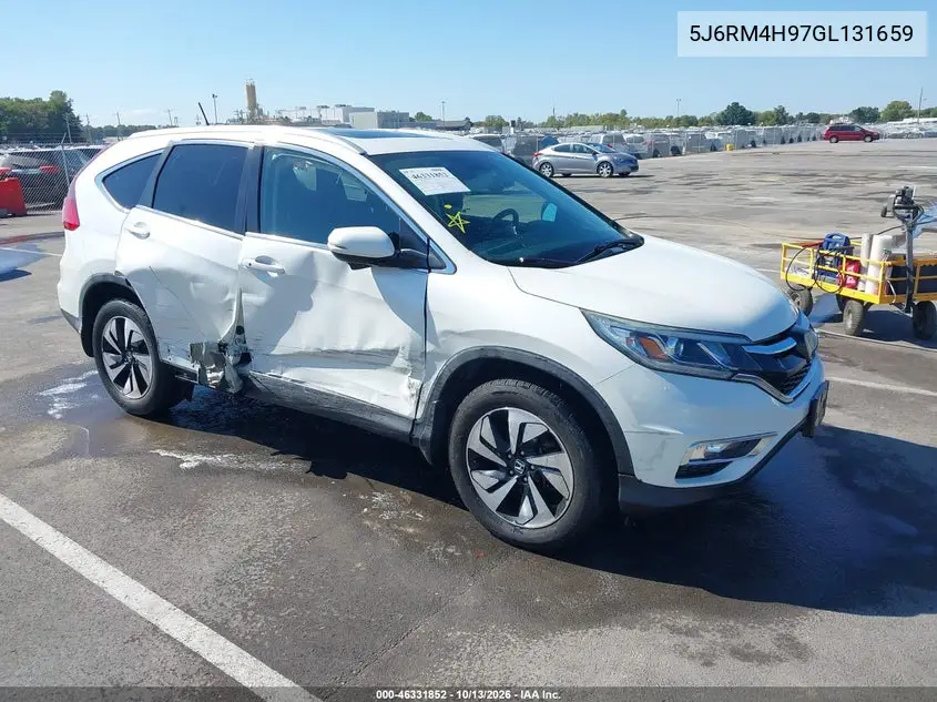 HONDA CR-V 2016, VIN 5J6RM4H97GL131659