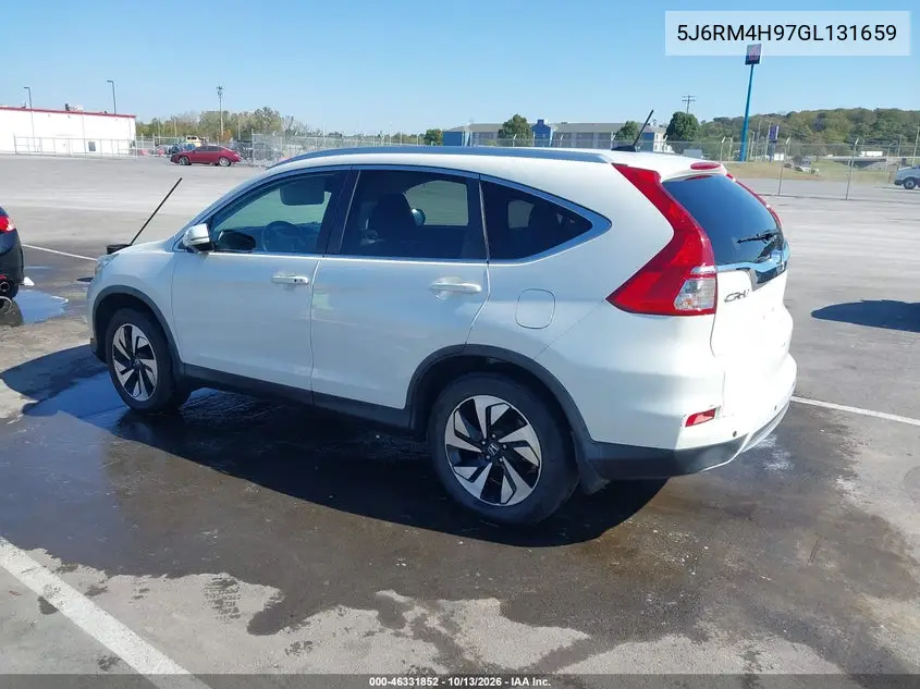 2016 HONDA CR-V VIN 5J6RM4H97GL131659 — фото 3