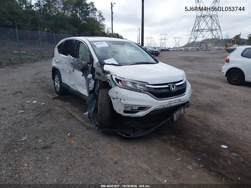 HONDA CR-V 2016, VIN 5J6RM4H56GL053744