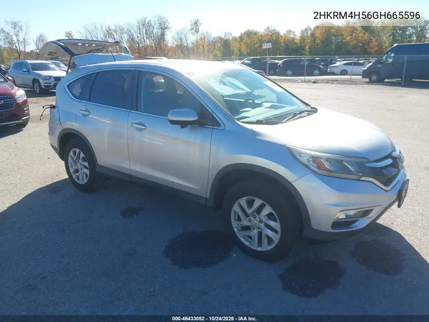 HONDA CR-V 2016, VIN 2HKRM4H56GH665596
