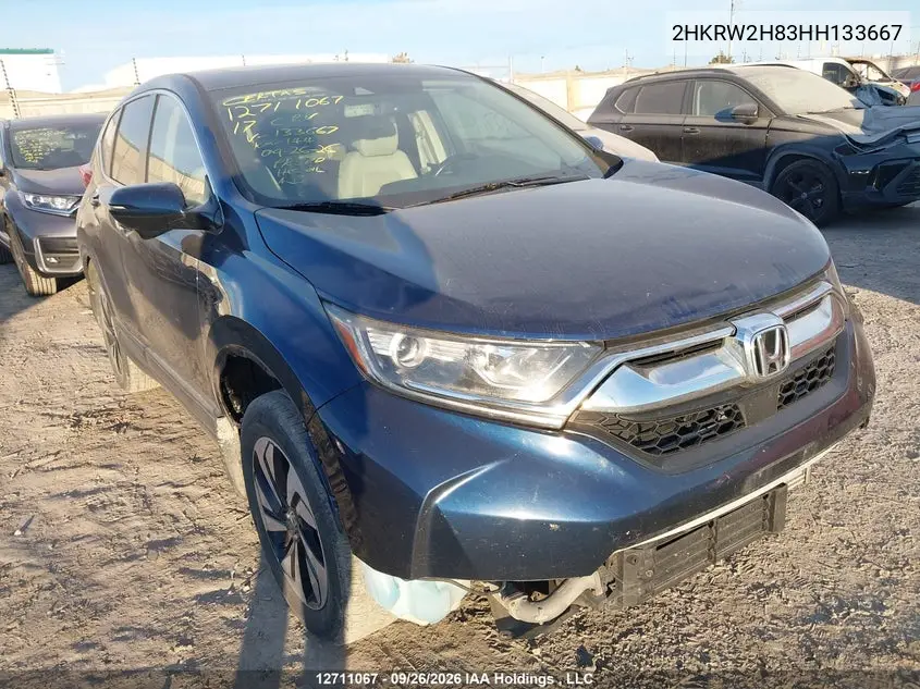 HONDA CR-V 2017, VIN 2HKRW2H83HH133667