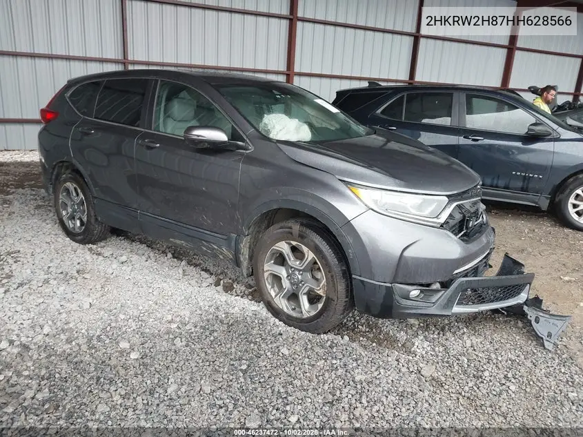 HONDA CR-V 2017, VIN 2HKRW2H87HH628566