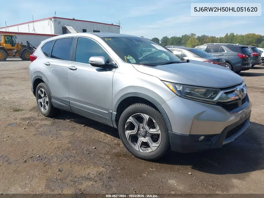 HONDA CR-V 2017, VIN 5J6RW2H50HL051620